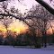 Wintry Twilight - Pearl S. Buck House & Historic Site - Hilltown, Pennsylvania