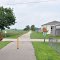 Wolf Creek Trail - Wengerlawn Road looking North