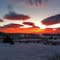 Winter Sunset in Klamath Falls