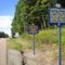 Historic National Road marker on the Mason Dixon line, Addison, PA