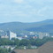 Looking east towards Wilkes-Barre mountain and downtown.