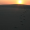 Footsteps at Sunset
