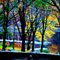 Boat docks in fall