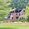 VIRGINIA: MATHEWS: the burned mansion with a carefully locked gate emblazoned (in admittedly rather primitive ironwork) with "L L"
