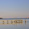 VIRGINIA: MATHEWS: GWYNN'S ISLAND: view past Seabreeze Restaurant, 34 Old Ferry Road, down Middle Grounds toward Milford Haven