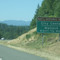 Sign and Mountains